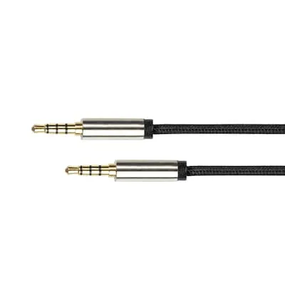Python® Series PYTHON High Quality 3,5mm Klinkenkabel 4 polig St./St. 0,5m GC-M0226
