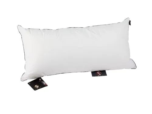 Stendebach Synthetikkopfkissen S-Loft – Voluminöses Kopfkissen für Allergiker - Kissen 40x80 cm, ideal für Bauch-, Rücken- und Seitenschläfer. Mit Duo-Hohlfaser-Füllung für optimalen Stützkomfort und 95°C waschbar.