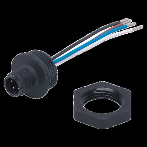 Produktbild Ifm Electronic Einbaustecker gerade M12 E7006S