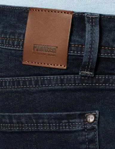 Pioneer Herren Rando Jeans, Blue/Black raw 6800, 34W/34L - Jeans im Regular Fit aus flexiblem Denim, ideal für Komfort und Bewegungsfreiheit, gerader Beinverlauf mit Fußweite 41 cm bei Größe 34/32.