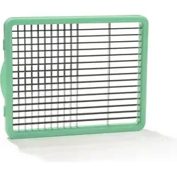 Genius Nicer Dicer Chef Messereinsatz 2 in 1 in grün von Genius