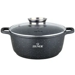 ZILNER Marmor Töpf Kochtopf 1.3L 16cm