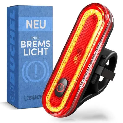 Büchel Fahrradlicht Micro Lens COB Stop Tech von Büchel