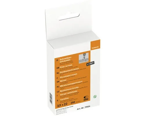 Produktbild fermacell Schnellbauschrauben für Estrichelemente 3,9 mm x 22 mm Pack = 250 St