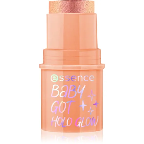 essence BABY GOT HOLO GLOW Aufhellender Stift Farbton 10 Holy Apricotly 5 g