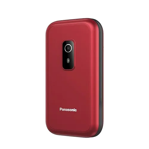 Panasonic KX-TF600EXR Seniorentelefon Rot