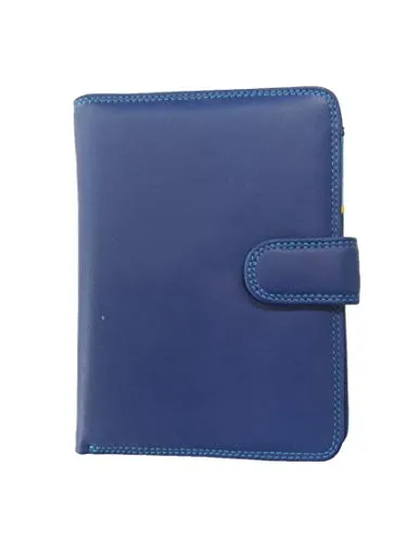 mywalit Leder Damen Geldbörse Large Wallet/Zip Purse - 229-92 Seascape - Damen-Geldbörse mit 10 Kreditkartenfächern und 2 Geldscheinfächern. Praktische Zip-Purse mit stilvollem Design und idealer Größe für unterwegs.