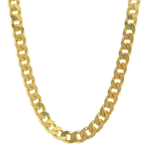 18 Karat Gold Halskette 50 cm Panzerkette von HOPLO