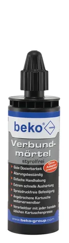 beko Injektionsmörtel 165 ml  Styrolfrei, inkl. 1 Zwangsmischer / Photovoltaik