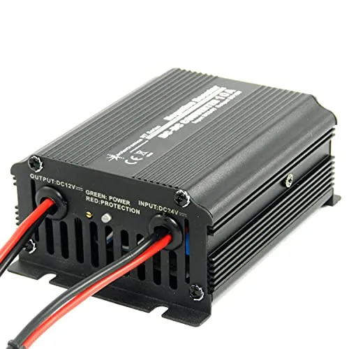 Spannungswandler 24V DC auf 12V DC 10A 120W Negative Booster Konverter