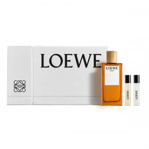 Loewe Solo Eau de Toilette 100ml mit 2 Miniaturen 10ml - Eau de Cologne Set mit 100ml und 2x 10ml Miniaturen, perfekt für unterwegs und ideal für Liebhaber von eleganten Düften.
