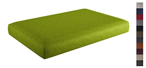 sunnypillow Palettenkissen 120x80x15 cm - Komfortable Auflage für Gartenmöbel - Verwandeln Sie Ihre Europalette in eine gemütliche Sitzgelegenheit! Unsere Palettenpolster bieten dank Kaltschaumfüllung hervorragenden Sitzkomfort. Pflegeleicht und schmutzabweisend – ideal für Innen- und Außenbereiche.