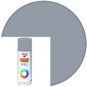 Schuller Sprühfarbe Prisma Color RAL 7001M, 400 ml, silbergrau, matt, Acryllack