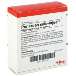 Pankreas SUIS Injeel Ampullen 10 St von Heel