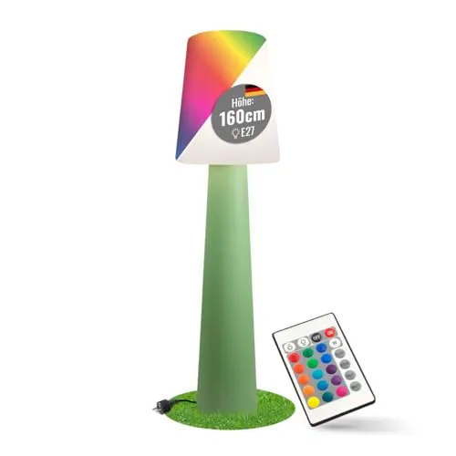 Stehlampe No. 1 'Mint' 160 (RGB) in türkis von 8Seasons
