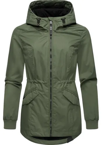Ragwear Übergangsjacke Dowey A in Grün, EU L - Funktionsjacken - Stylische Übergangsjacke aus nachhaltigen Materialien, ideal für wechselhaftes Wetter und perfekt für umweltbewusste Fashionistas.
