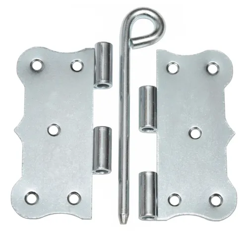 Kulissenscharniere 100 x 100x2 Scharniere Türscharniere Türband Retro Silber