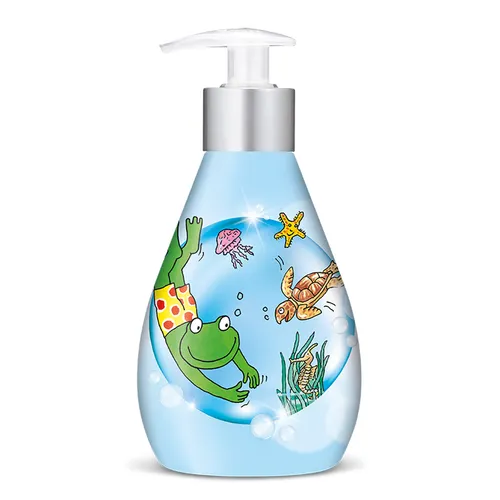 Frosch Kinder Sensitiv Seife Dekoflasche Sanft zur Haut Stark im Design 300ml