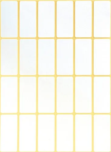 Avery Zweckform Etiketten Etiketten 38x18mm VE=648 Stück weiß