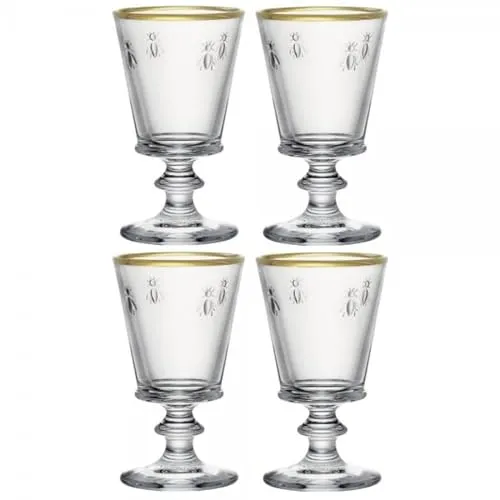La Rochère Set/4 Biene Set 4 Weinglas