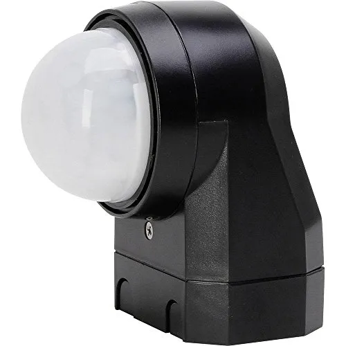 Kopp Infracontrol Bewegungsmelder, 240°, 12m Reichweite - Bewegungsmelder für Innen und Außen mit 240° Erfassungswinkel, ideal für Hauseingänge und Treppenhäuser, IP54-schutz und vielseitige Einsatzmöglichkeiten.