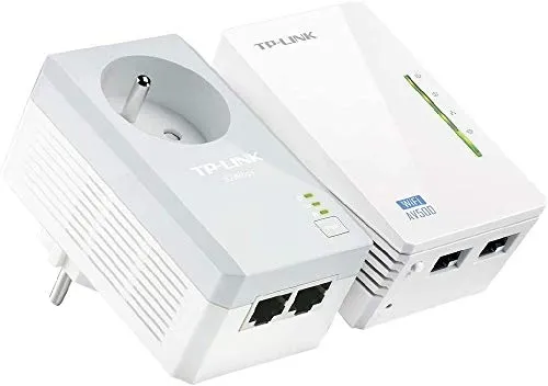 TP-Link AV500 Powerline Adapter - Powerline Adapter für Netzwerke über Stromnetz mit 300 Mbit/s, ideal zur Erweiterung Ihres Heimnetzwerks ohne zusätzliche Verkabelung.