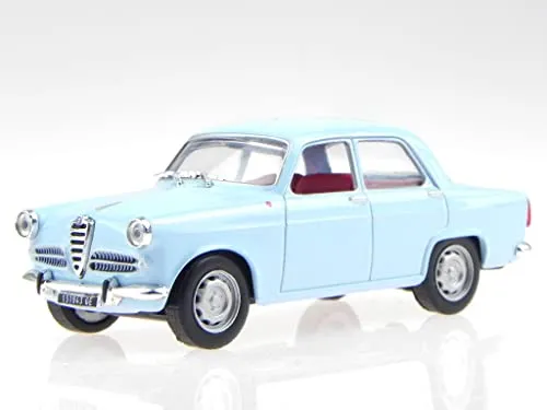 nn Alfa Romeo Giulietta 1956 blau Modellauto RBA 1:43