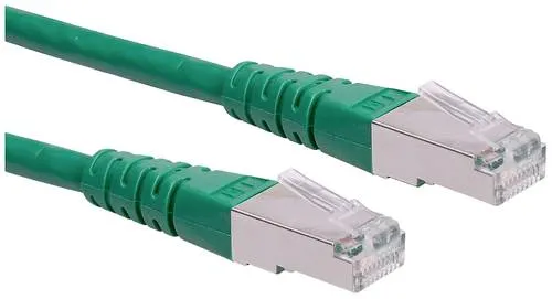Roline 21.15.0826 RJ45 Patchkabel CAT 6 S/FTP 1.50m Grün 1St.