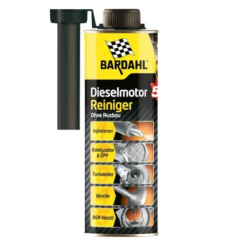 Bardahl Diesel Motorenreiniger 5 in 1 | Systemreiniger für Dieselmotoren - Reinigung Ventile AGR Dieselpartikelfilter DPF Einspritzdüsen Injektoren - 500 ml (4)