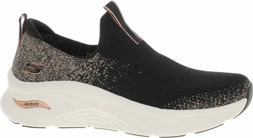 Skechers Sneaker ARCH FIT D´LUX, Textil, Schwarz, Damen
