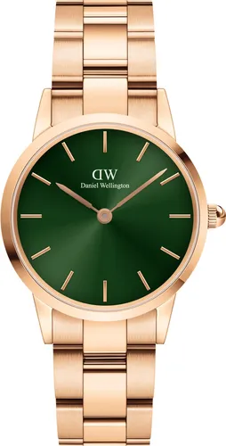 Daniel Wellington - Iconic Link Emerald DW00100421, Mineralglas, Edelstahlgeh.
