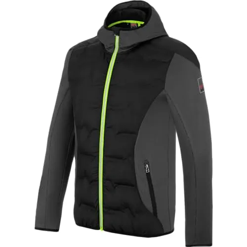 WÜRTH MODYF Hybridjacke Stretch Evolution Anthrazit Lime für Herren