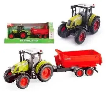 Traktor mit Anhänger – Licht und Ton – Lena