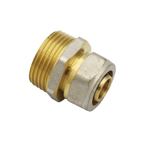 PipeTec Deutschland Gewindefitting Klemmring Schraubfitting Übergang 20x2 mm 1 Zoll Aussengewinde