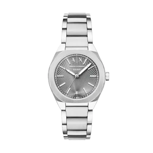 Produktbild Armani Exchange Damen 36MM Silberfarbene Edelstahl Uhr, AX6030
