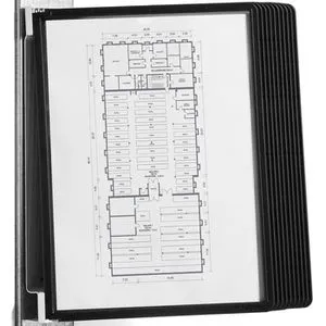 Durable Sichttafelsystem Vario Magnet Wall 10, 5918-01 von DURABLE