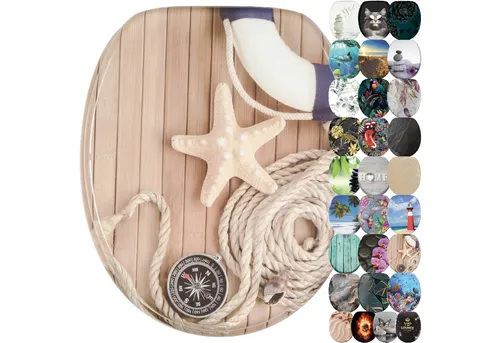 Sanilo WC-Sitz Maritime mit Absenkautomatik von Sanilo