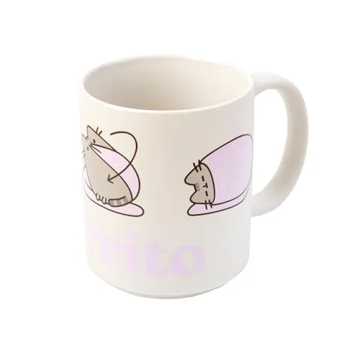 Grupo Erik Tasse Kaffeetasse Pusheen Cat- Kaffeebecher - Teetasse Größe 10 cm x 8 cm - Fassungsvermögen 350 ml - Offizielles Lizenzprodukt