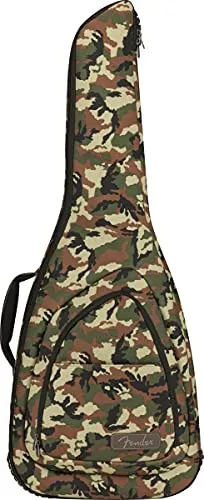 Fender FE920 Camo Electric Guitar Gig Bag, Woodland Camo