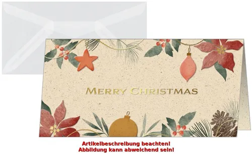 SIGEL DS095 Premium Weihnachtskarten-Set