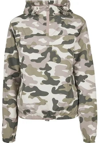 URBAN CLASSICS Outdoorjacke Urban Classics Damen Ladies Camo Pull Over Jacket (1-St)