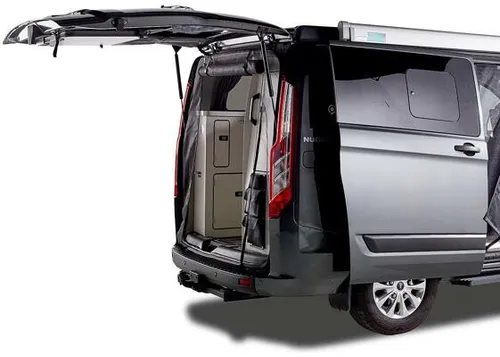 Mayr VanQuito feinmaschiges Moskitonetz, Hecktür für Ford Custom