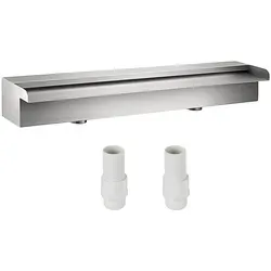 Edelstahl Wasserfall Waterblade Cascade Koi Teich Einlauf 600