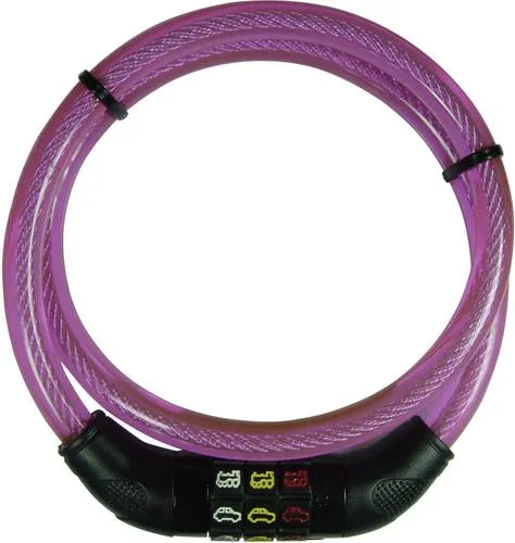 Produktbild Security Plus CSL80Pink Kabelschloss