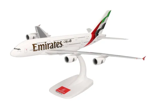 Herpa 614948 Emirates Airbus A380 – A6-EOH 1:250 Snap-Fit von Herpa