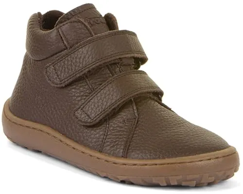 Froddo Barefoot Autumn Brown Größe EU 34 - Wanderschuhe mit flexiblem Obermaterial aus Textil für ein angenehmes Barfußgefühl, perfekt für Freizeitaktivitäten.
