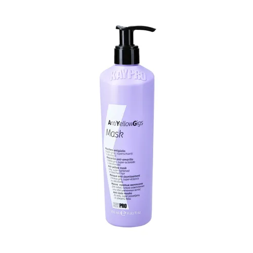 KAYPRO ANTI YELLOW GIGS Lila Maske für blondes und graues Haar 350 ml
