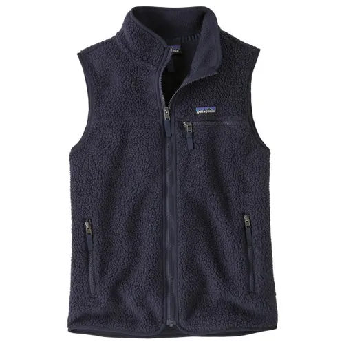 Patagonia Women's Retro Pile Vest - Fleeceweste in Blau, Gr. L - Funktionsjacke aus atmungsaktivem Polartec-Fleece, ideal für Reisen und Outdoor-Aktivitäten; Farbe: Blau, Größe: L; optimaler Komfort und Wärme.