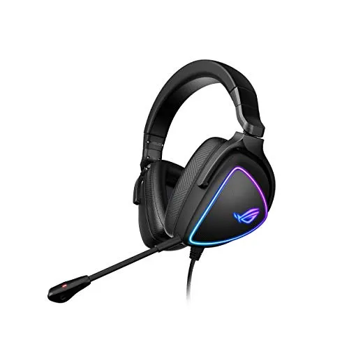 ROG Delta S - Ohrumschließend, kabelgebundenes Gaming-Headset mit USB und USB-C, erstklassiger Sound für intensives Gaming-Erlebnis und klare Kommunikation