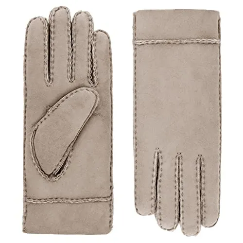 Roeckl Damen Helsinki Lederhandschuhe, cashmere, 6